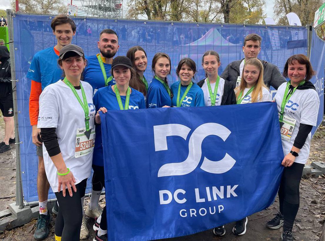 DC Link Group — серед учасників Київського Марафону Незламності